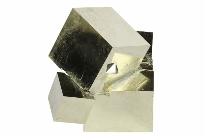 Natural Pyrite Cube Cluster - Spain #177093